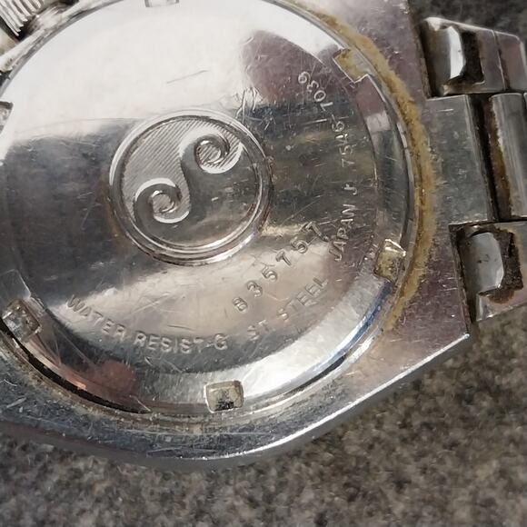 ULTRA RARE! VTG Seiko ROYAL OAK SQ Sports 100 Watch - Picture 4 of 5